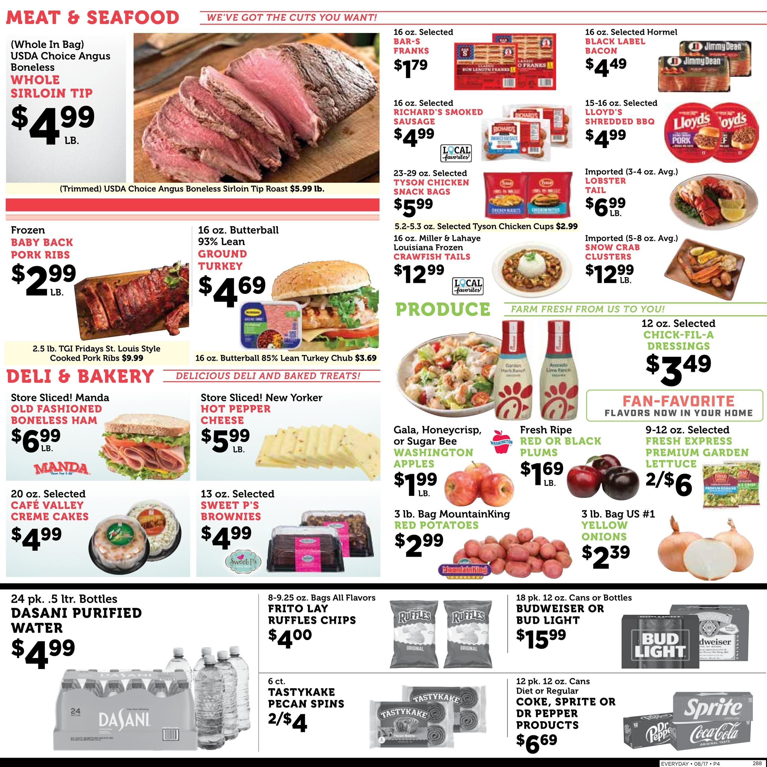 Treppendahl's Super Foods (Crosby–Woodville Area, MS) Weekly Ad August 19 - 25, 2026