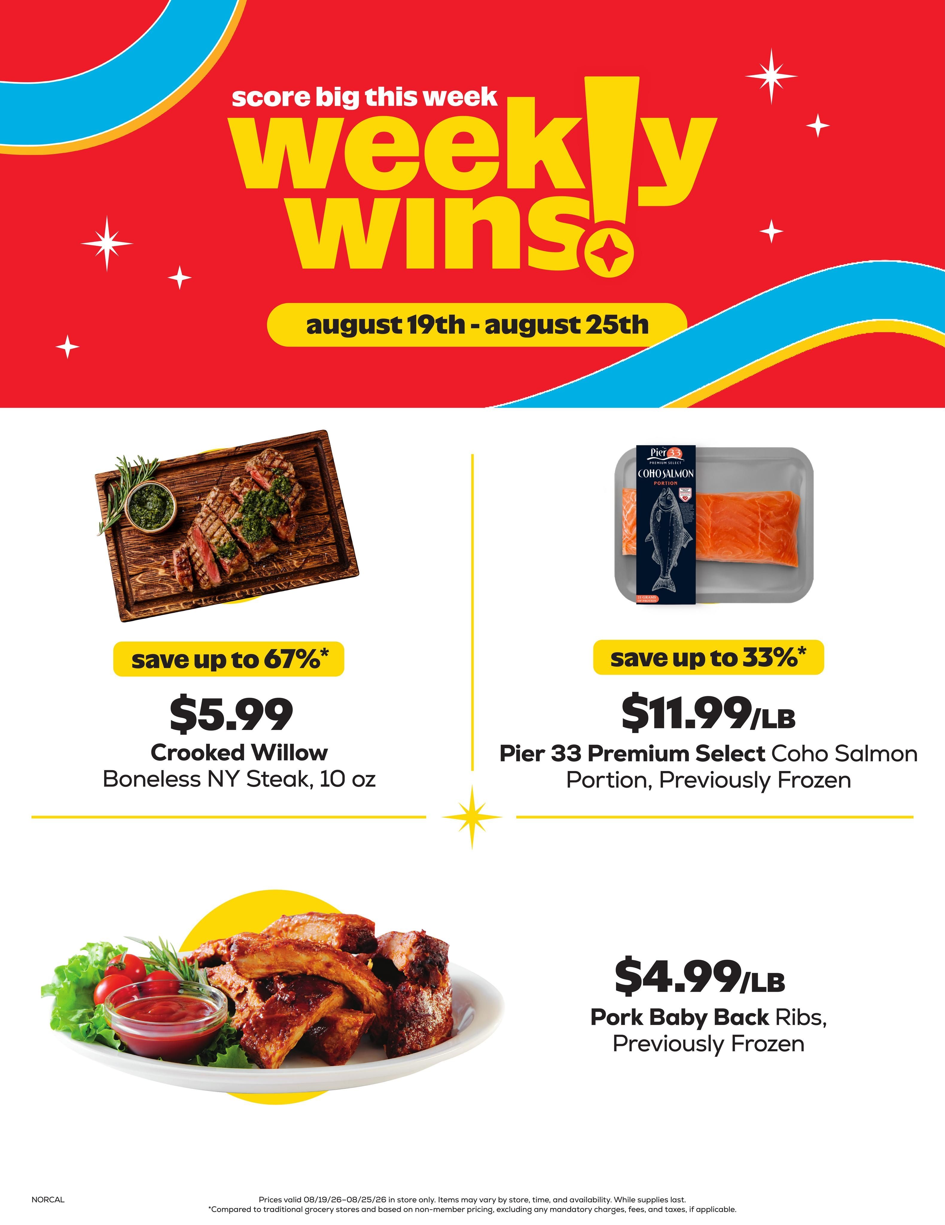 Grocery Outlet (Shasta Lake Area, CA) Weekly Ad August 19 - 25, 2026