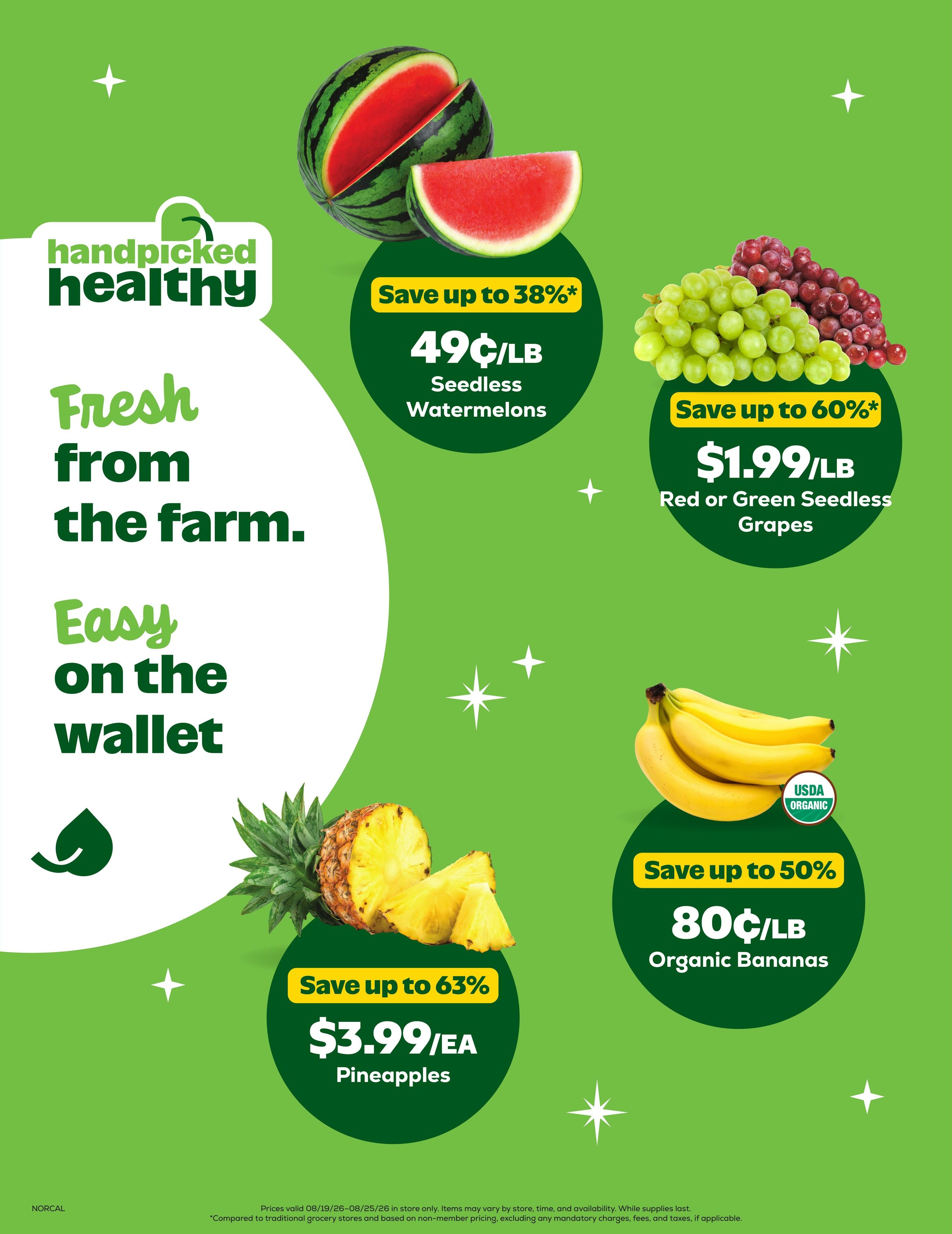 Grocery Outlet (Shasta Lake Area, CA) Weekly Ad August 19 - 25, 2026