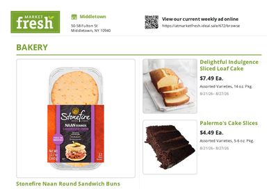 Market Fresh Weekly Ad August 21 - 27, 2026
