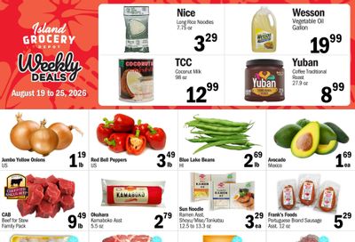 Island Grocery Depot Weekly Ad August 19 - 25, 2026