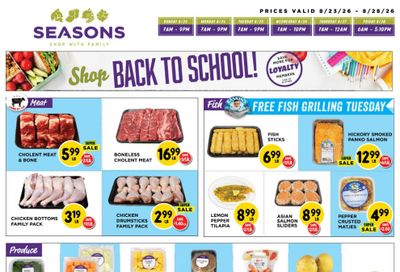 Seasons Kosher (Carle Place–Uniondale Area, NY) indexedweekly Weekly Ad August 23 - 28, 2026