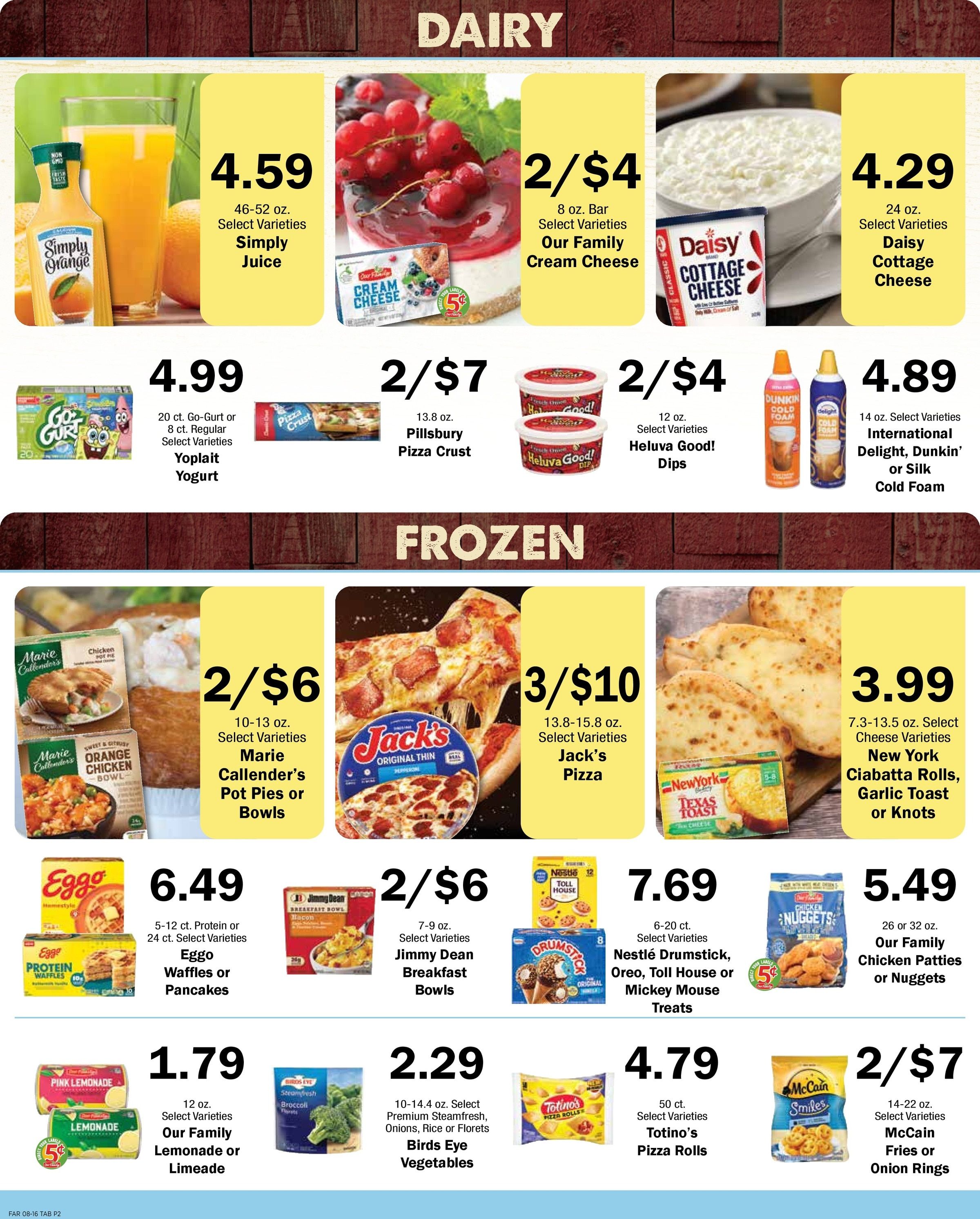 Linton Food Center Weekly Ad August 19 - 25, 2026