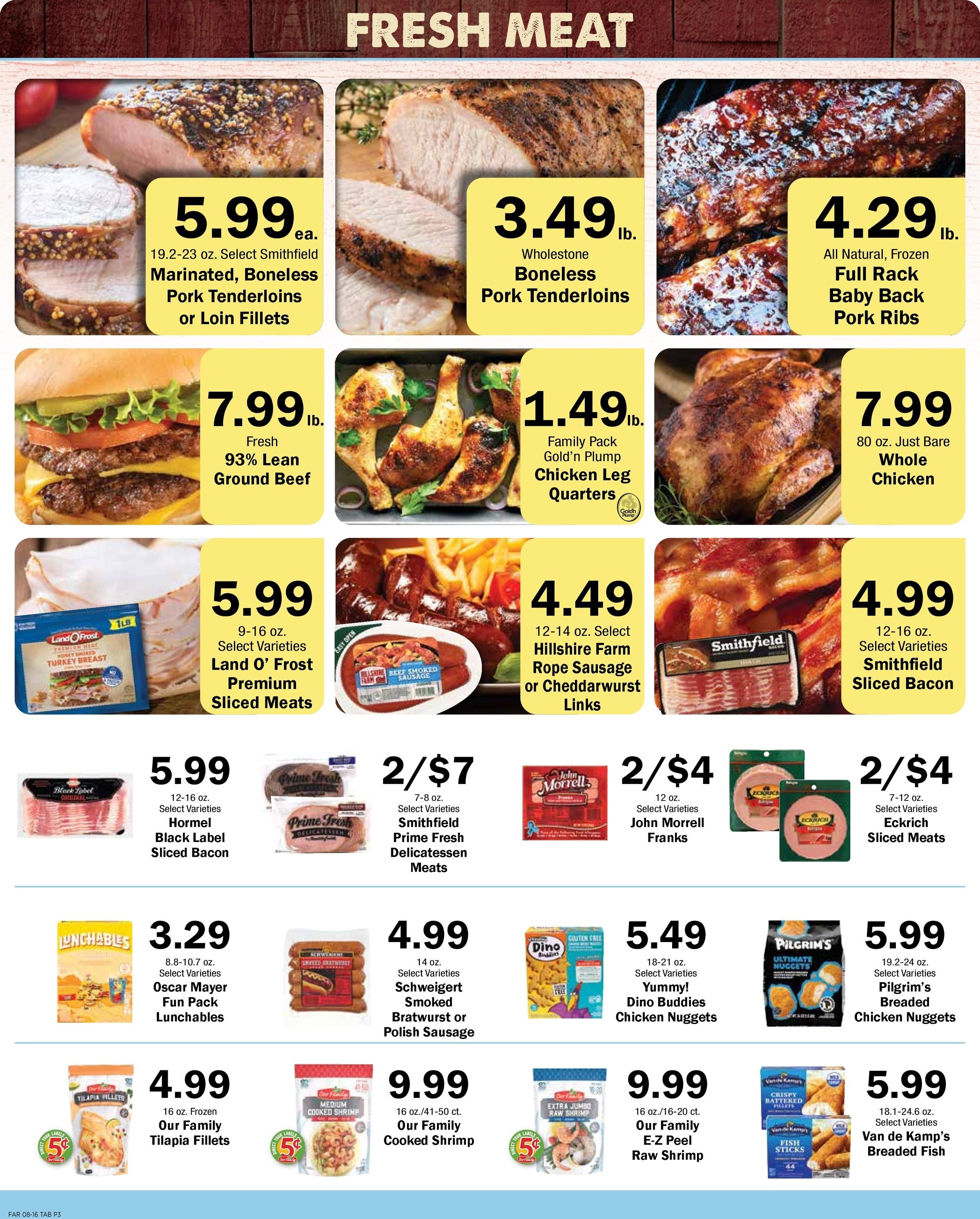 Linton Food Center Weekly Ad August 19 - 25, 2026