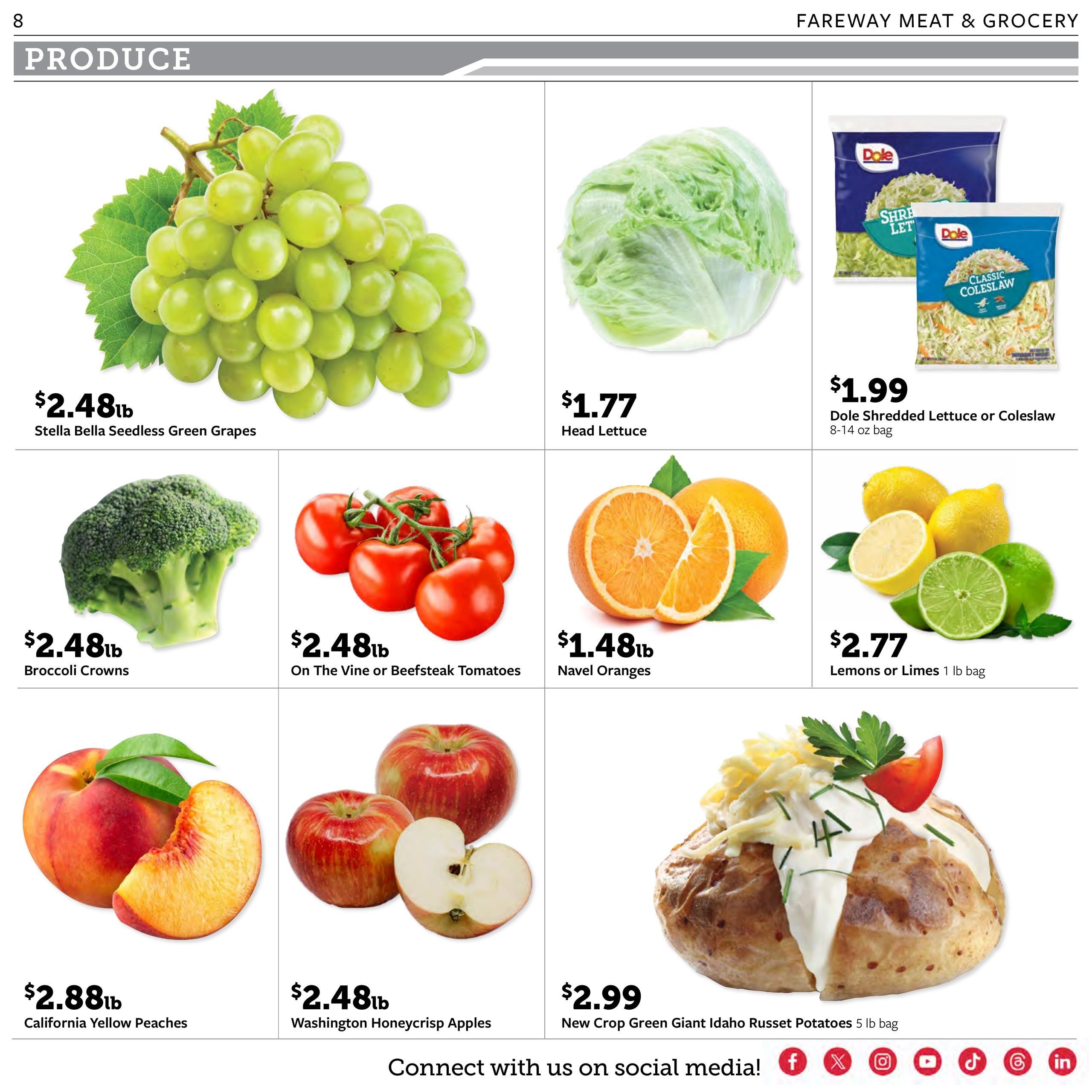 Fareway (Spring Grove–Decorah Area, IA–MN) Weekly Ad August 24 - 29, 2026