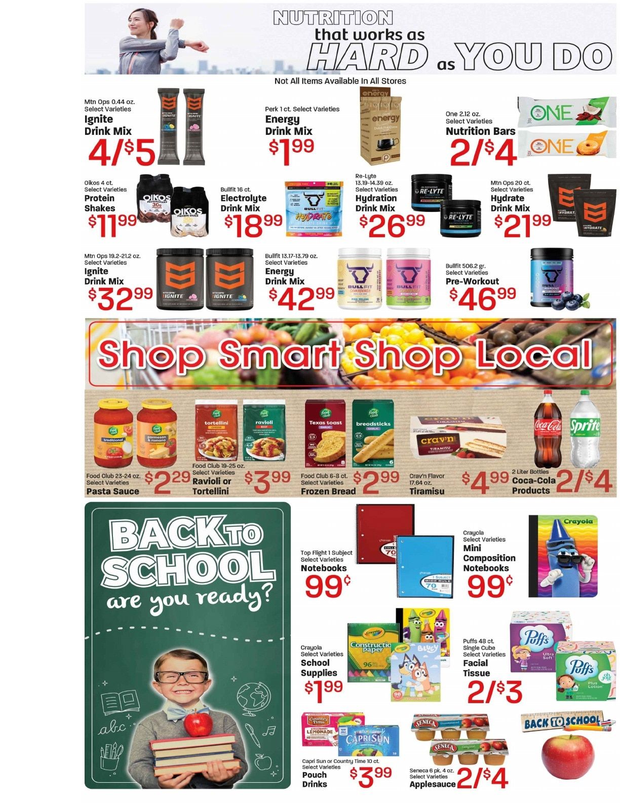 Bob's Supermarket Weekly Ad August 19 - 25, 2026