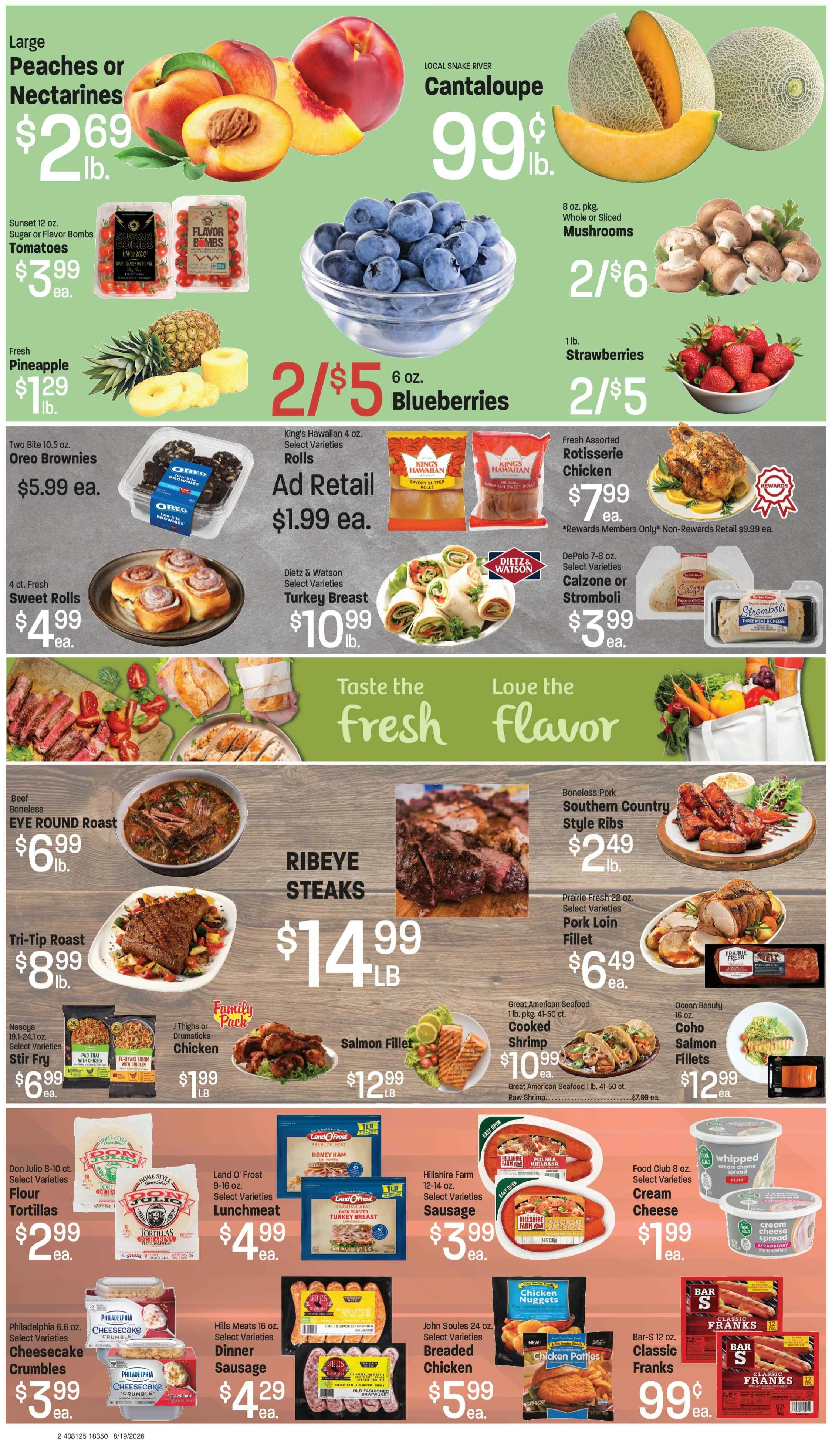 M&W Markets (Boise, ID) Weekly Ad August 19 - 25, 2026