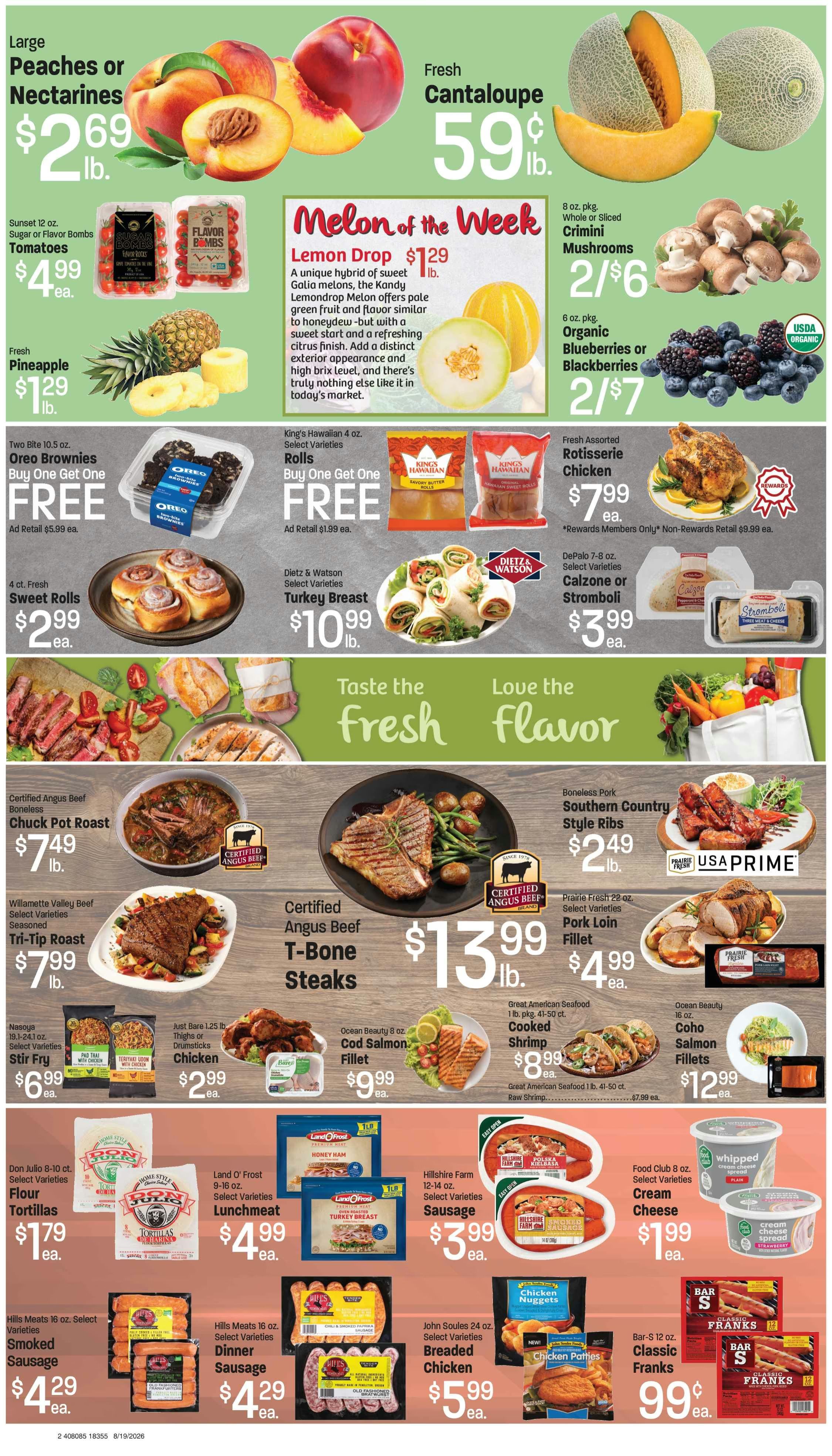 M&W Markets (Council, ID) Weekly Ad August 19 - 25, 2026