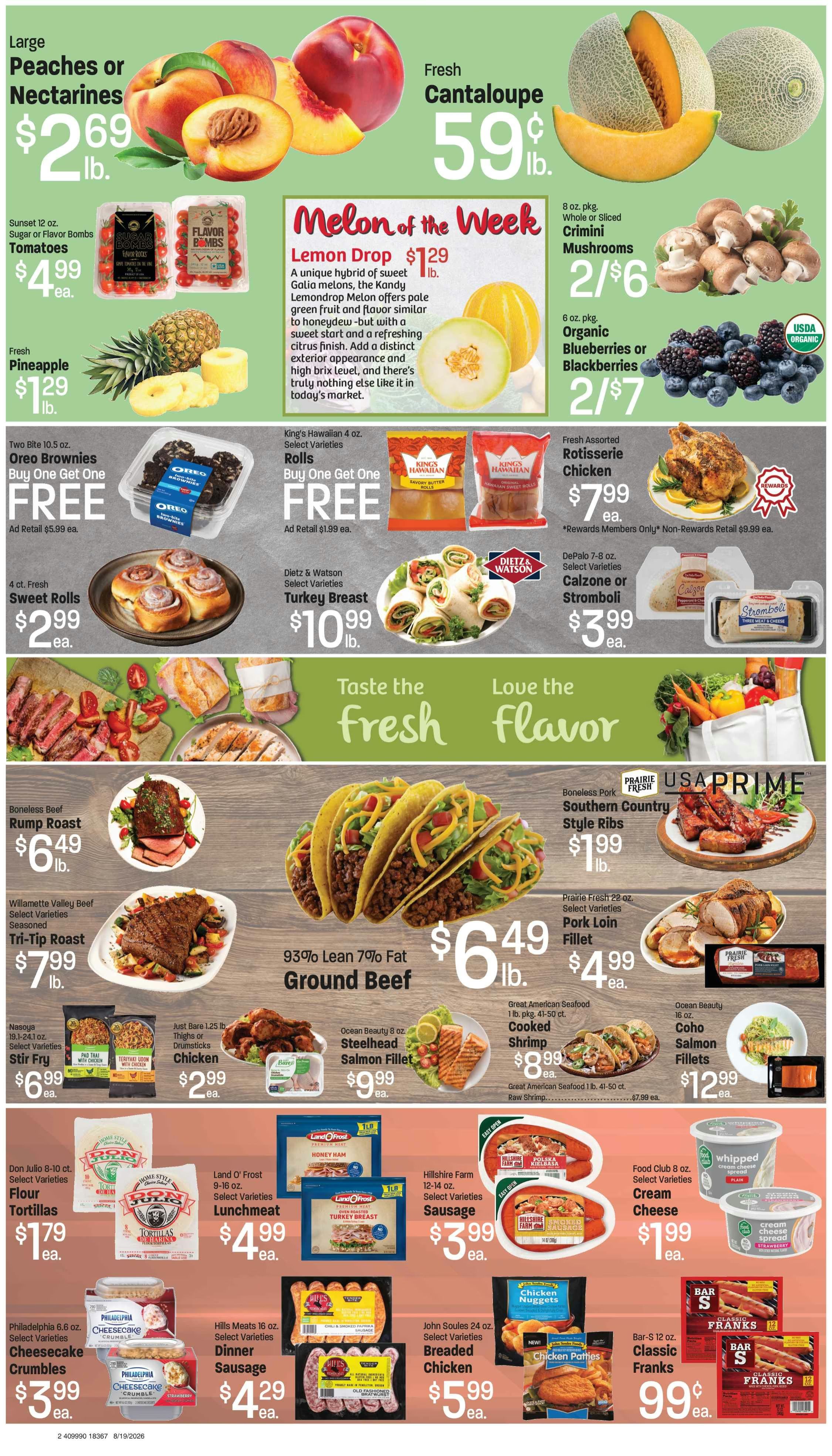 M&W Markets (Gooding, ID) Weekly Ad August 19 - 26, 2026