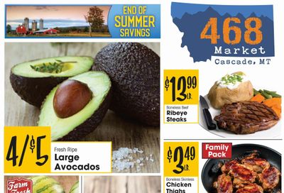 468 Market (130 1st St N, Cascade, MT) Weekly Ad August 19 - 25, 2026