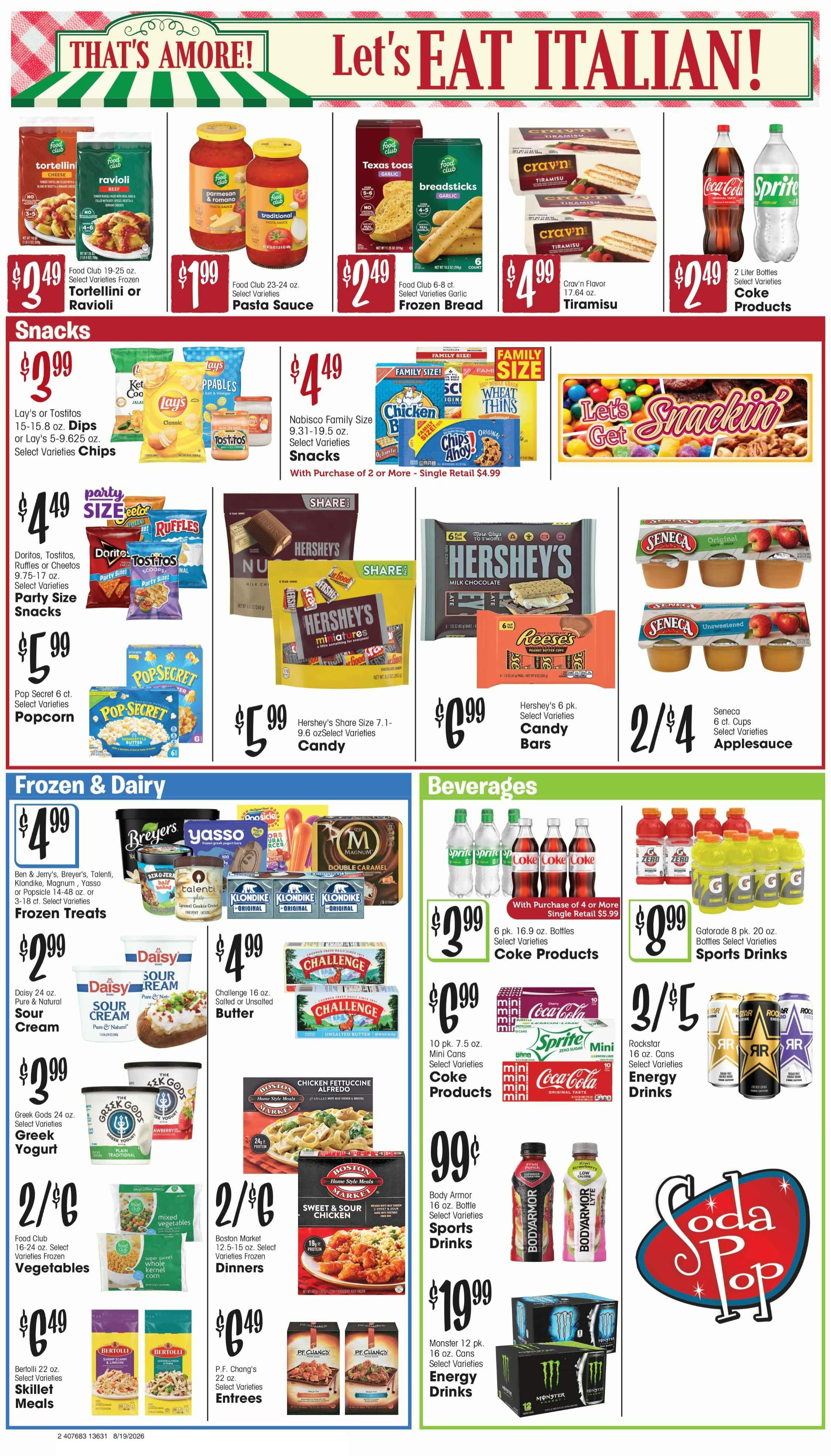 468 Market (130 1st St N, Cascade, MT) Weekly Ad August 19 - 25, 2026