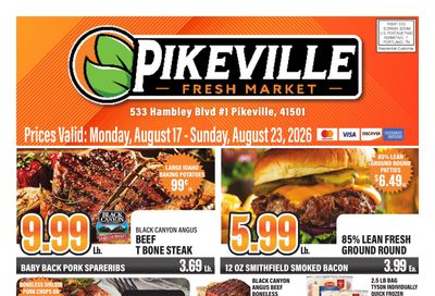 Pikeville Fresh Market Weekly Ad August 16 - 23, 2026