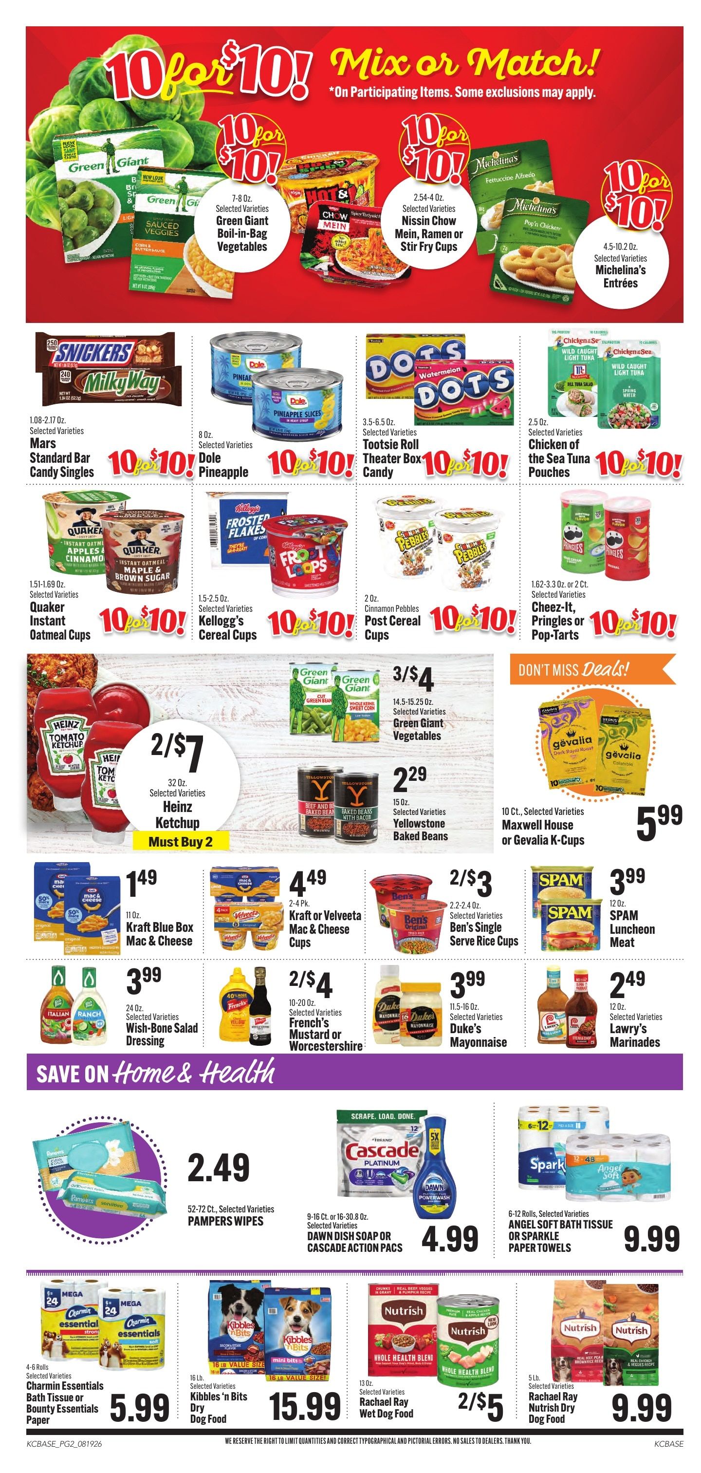 Mize's Thriftway Weekly Ad August 18 - 25, 2026