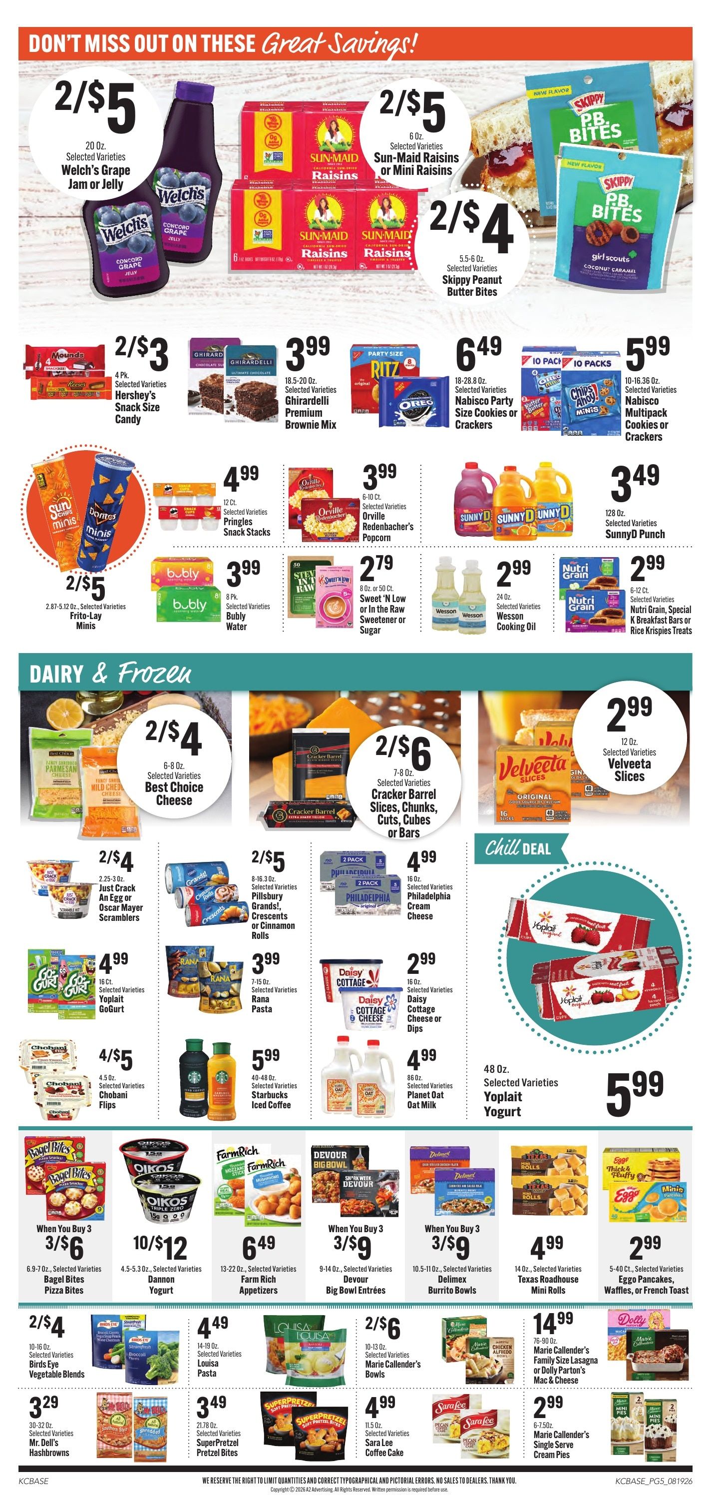 Mize's Thriftway Weekly Ad August 18 - 25, 2026