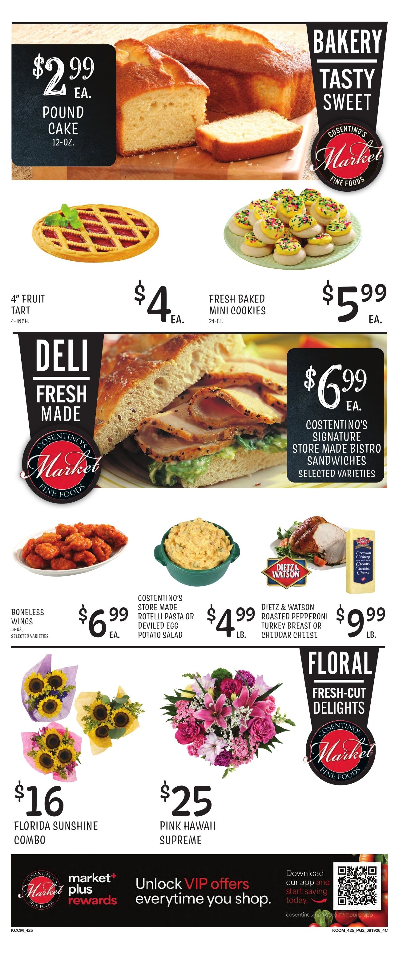 Cosentino's Market Weekly Ad August 18 - 25, 2026