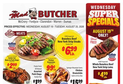 Mad Butcher Weekly Ad August 19 - 25, 2026
