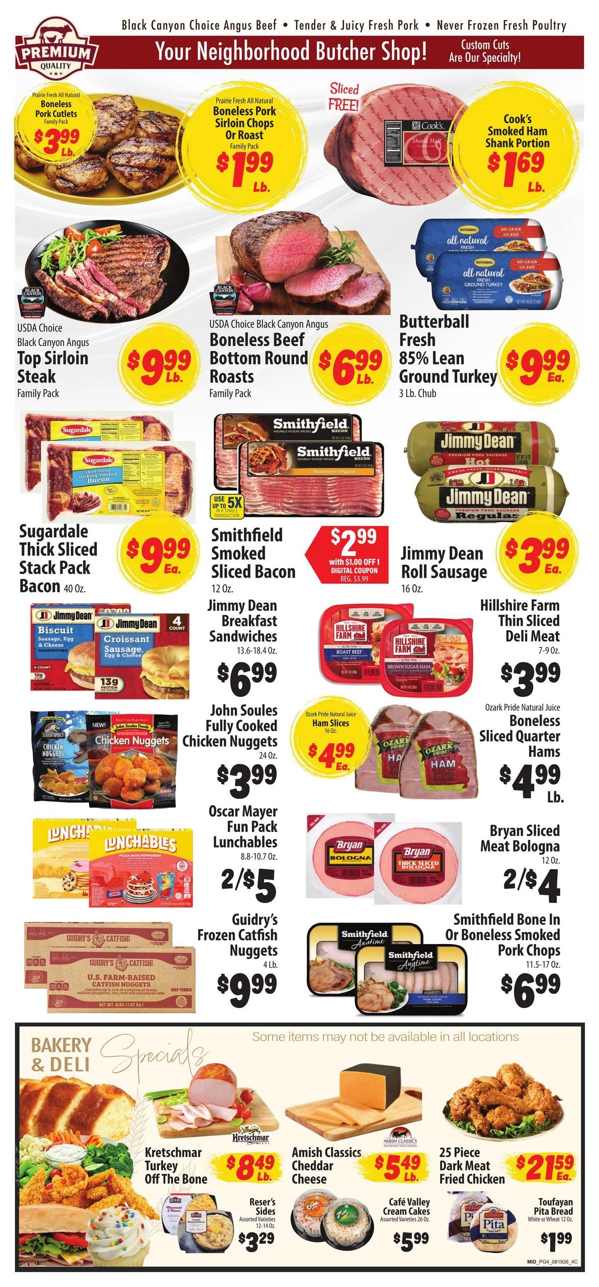 Mad Butcher Weekly Ad August 19 - 25, 2026
