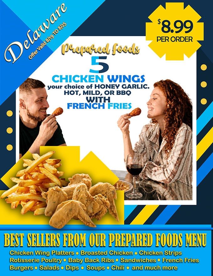 Delaware Chicken Farm & Seafood Market Weekly Ad August 19 - 25, 2026