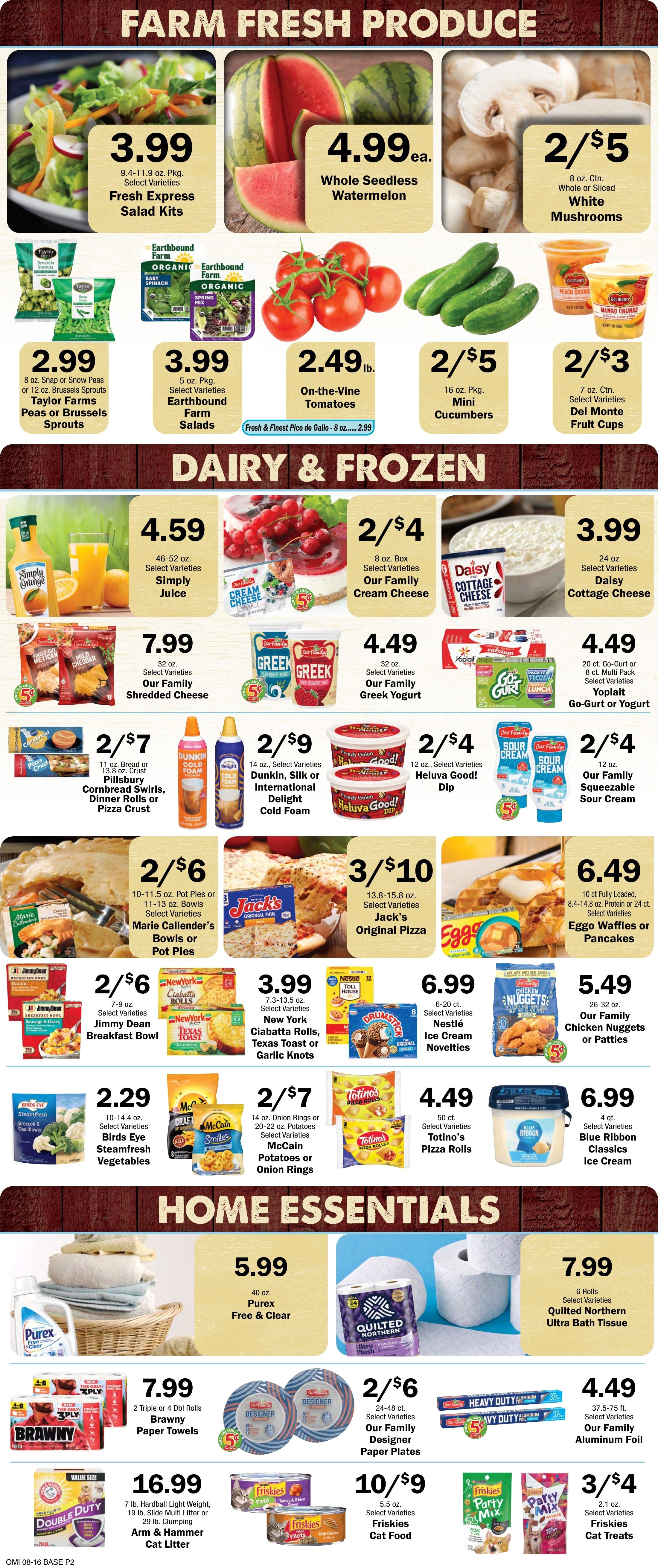 Pop's Grocery Shoppe Weekly Ad August 19 - 24, 2026