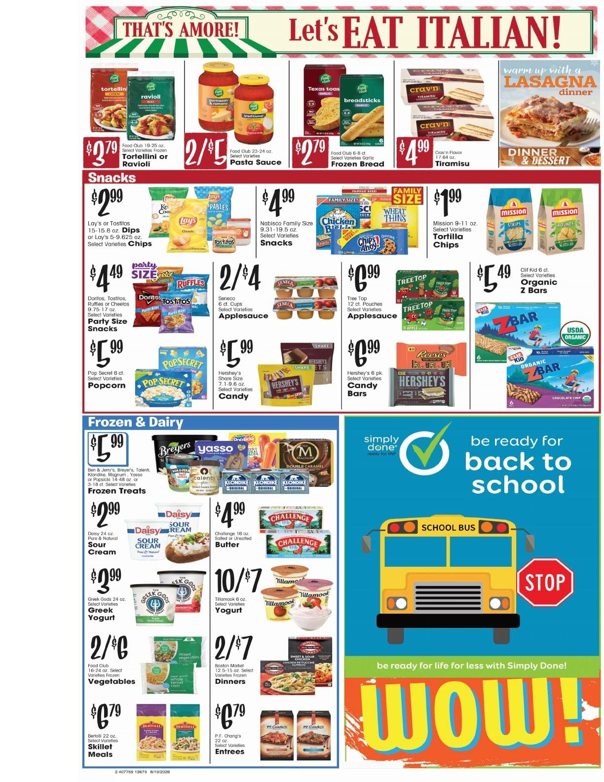 D's Supermarket Weekly Ad August 19 - 25, 2026