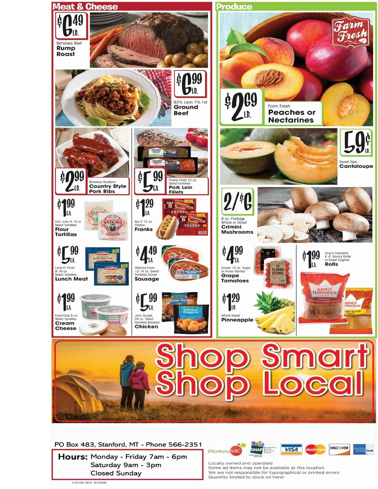 D's Supermarket Weekly Ad August 19 - 25, 2026