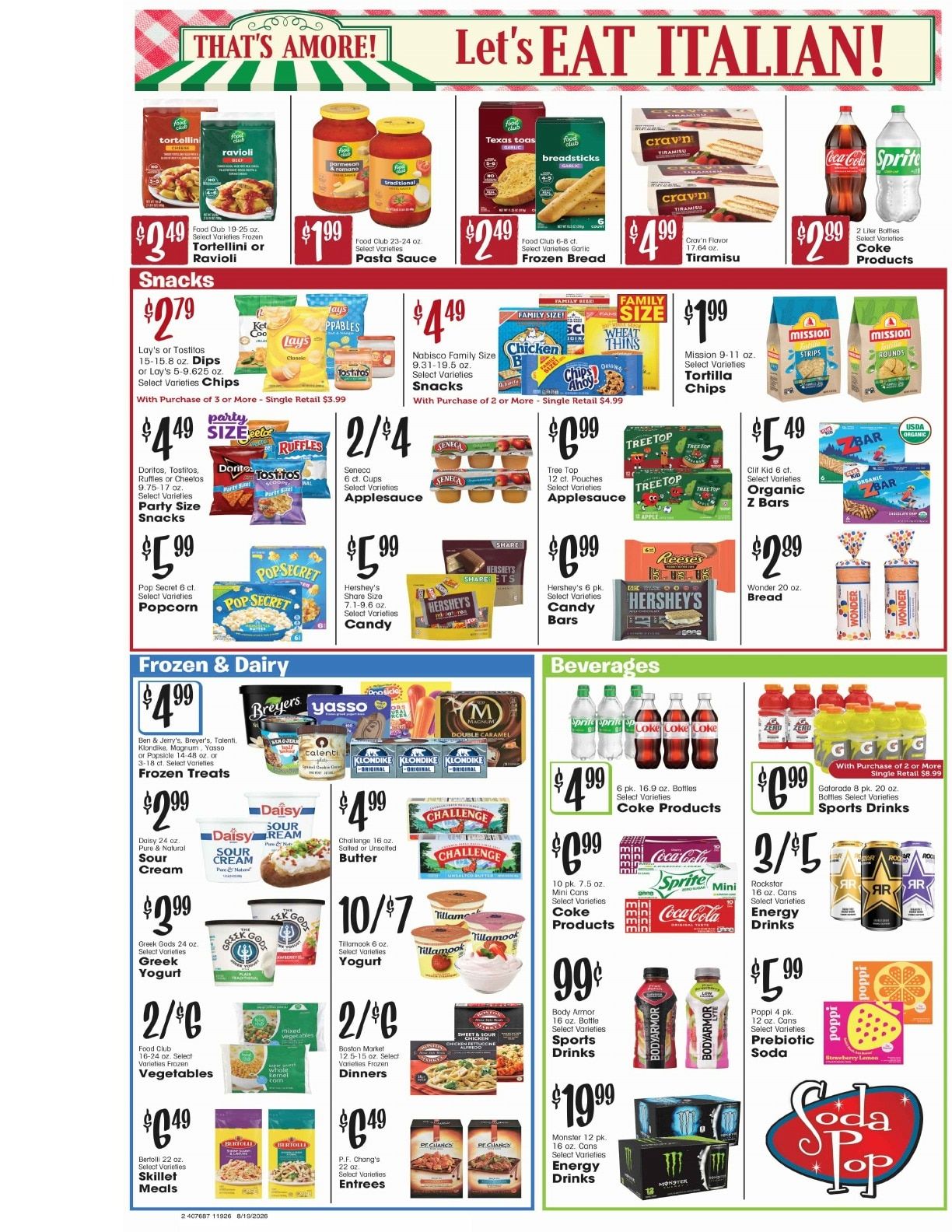 Burney's Weekly Ad August 19 - 25, 2026