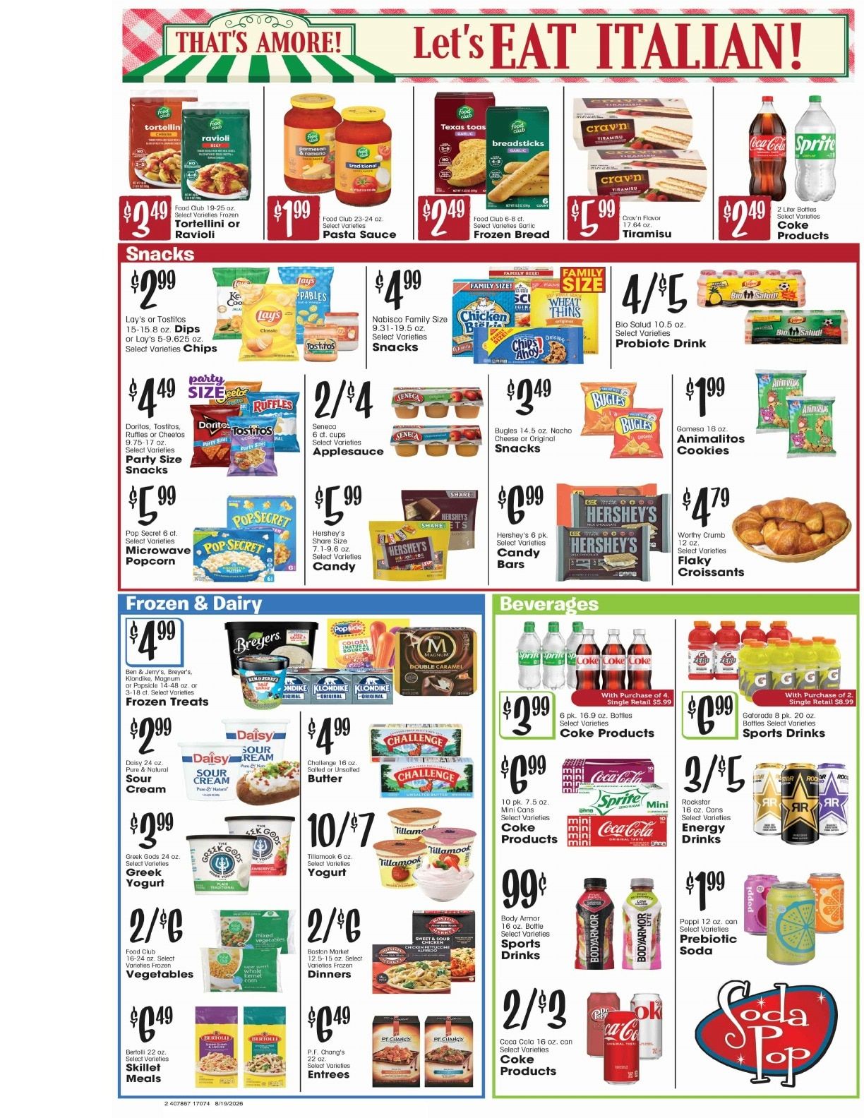 Ken's Food Market Weekly Ad August 19 - 25, 2026