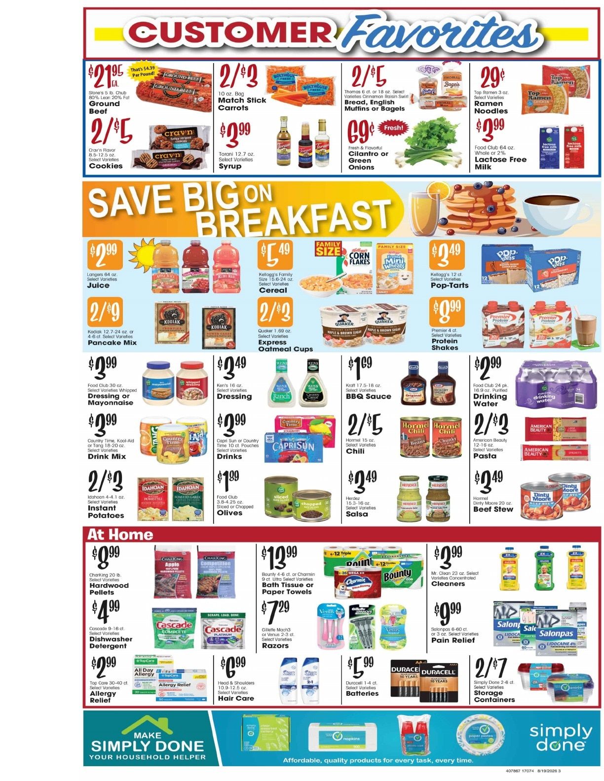 Ken's Food Market Weekly Ad August 19 - 25, 2026