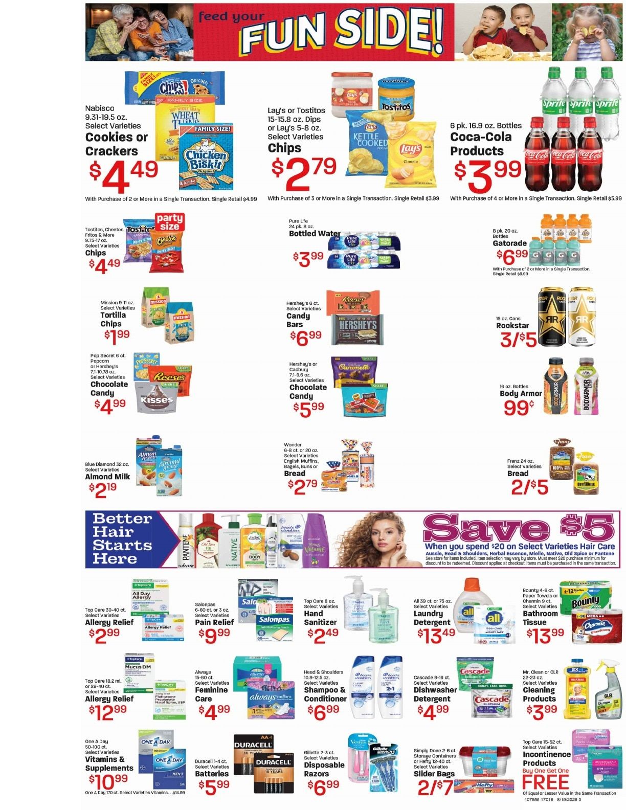 Lallatin Food Town Weekly Ad August 20 - 26, 2026