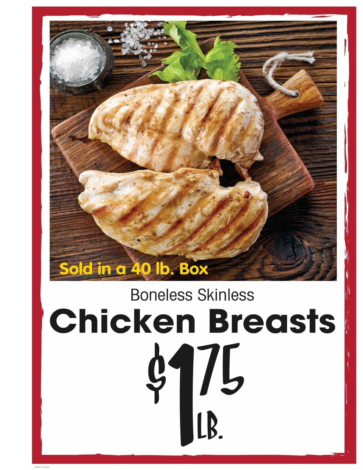 Lallatin Food Town Window Banner Specials Weekly Ad July 30 - August 31, 2026