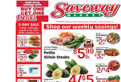 Saveway Market Weekly Ad August 18 - 24, 2026