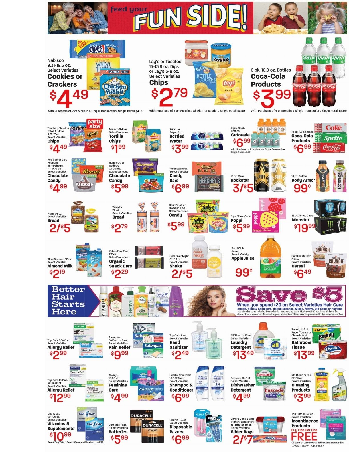 Saveway Market Weekly Ad August 18 - 24, 2026