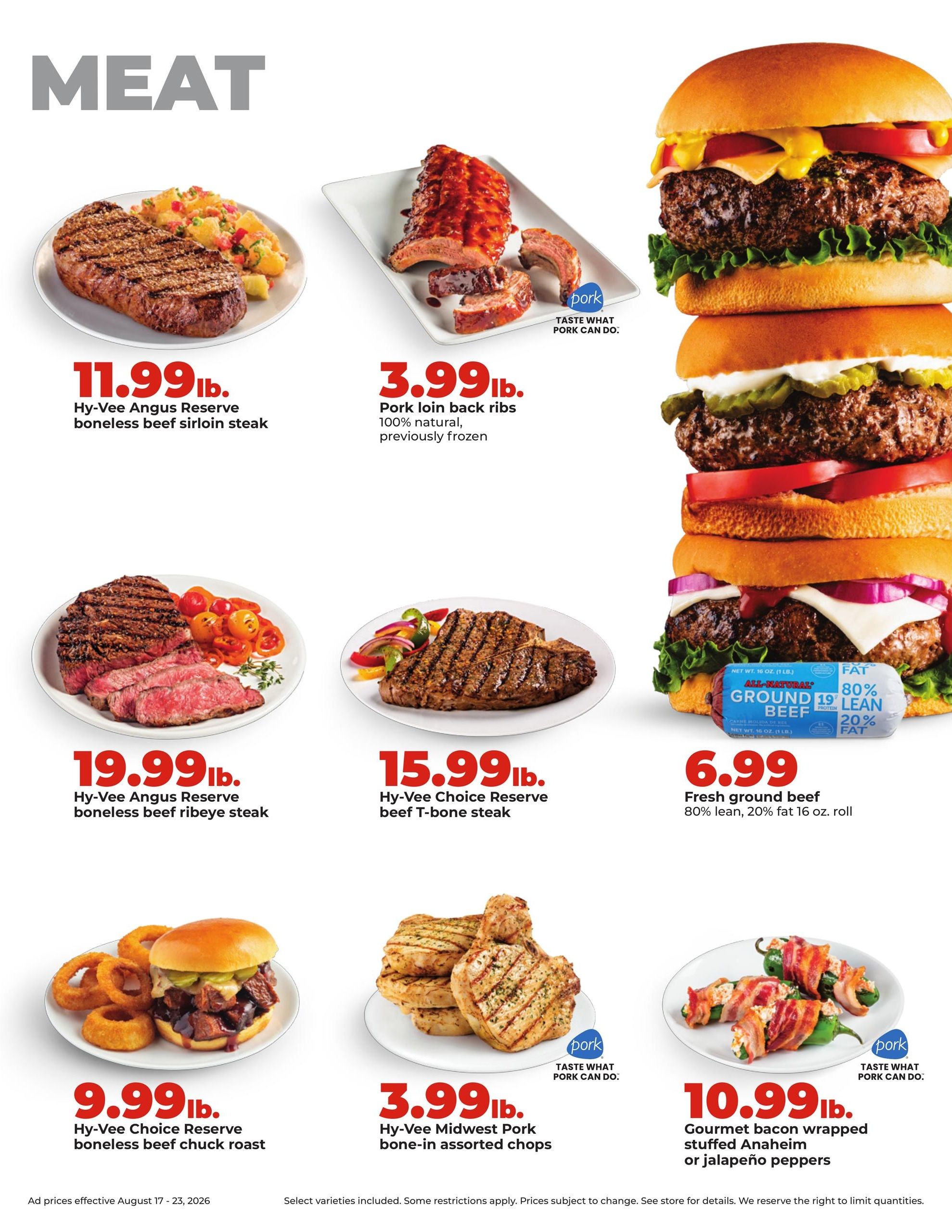 Hy-Vee (Buda Area, IL) Weekly Ad August 17 - 23, 2026