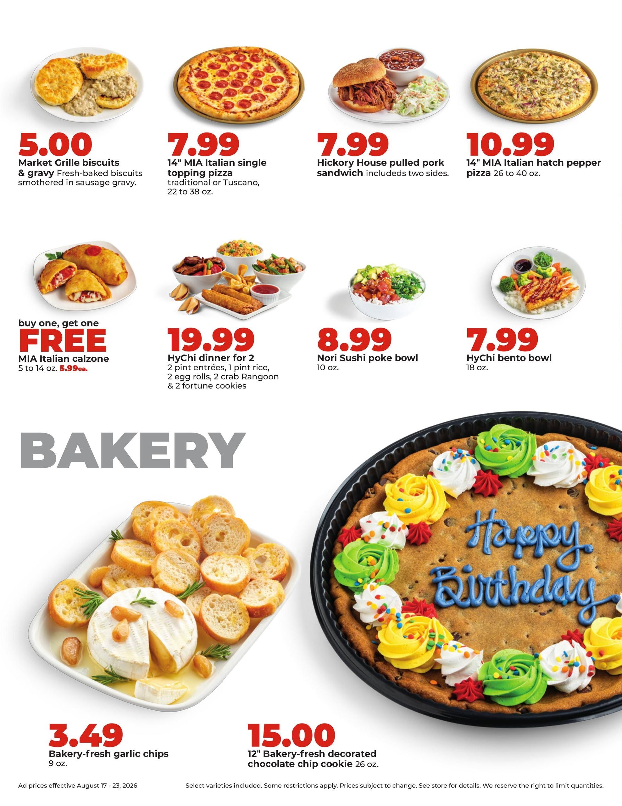 Hy-Vee (Galva Area, IL) Weekly Ad August 17 - 23, 2026