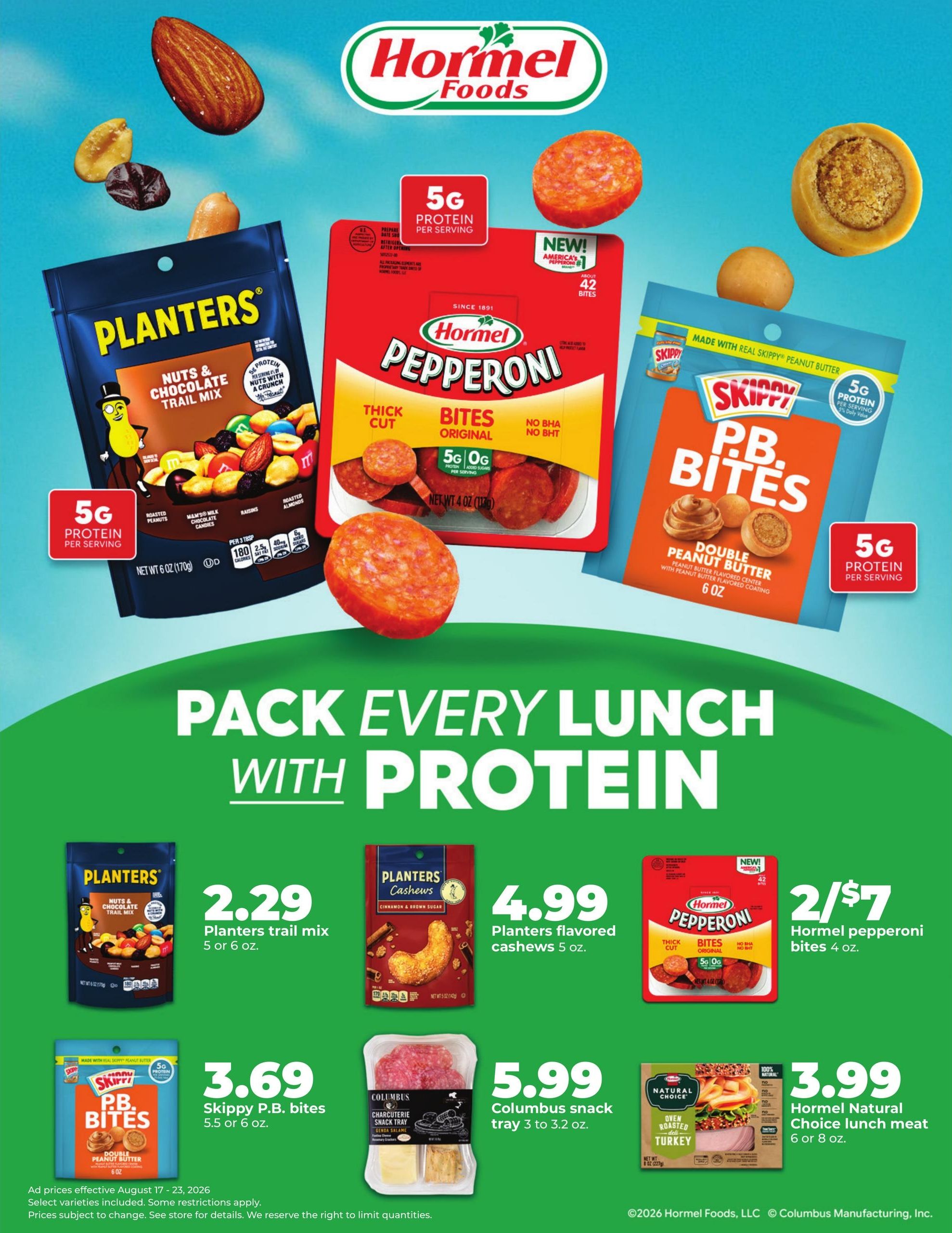 Hy-Vee (Galva Area, IL) Weekly Ad August 17 - 23, 2026