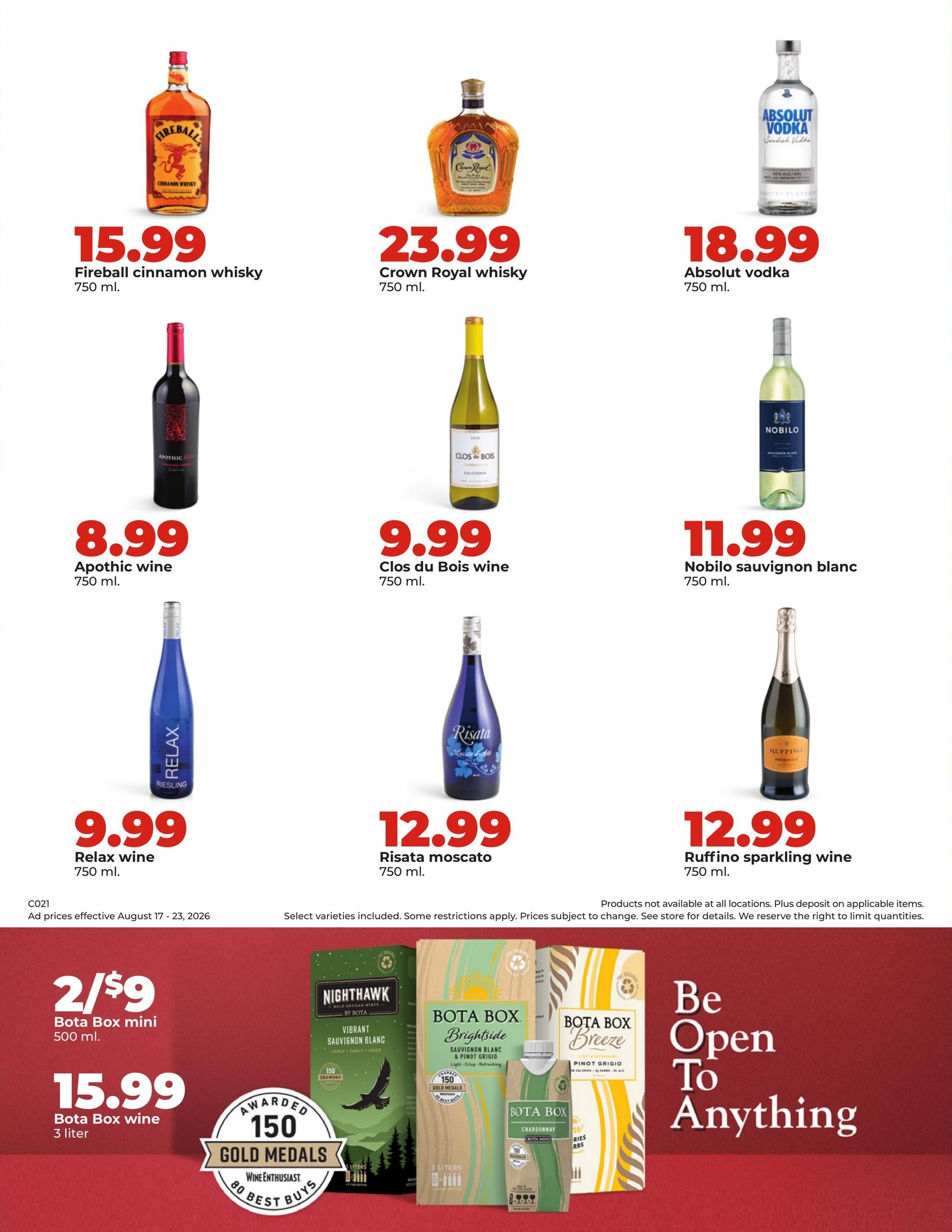 Hy-Vee (Galva Area, IL) Weekly Ad August 17 - 23, 2026