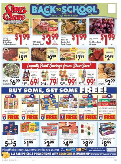 Schiel's Family Market Weekly Ad August 23 - 29, 2026