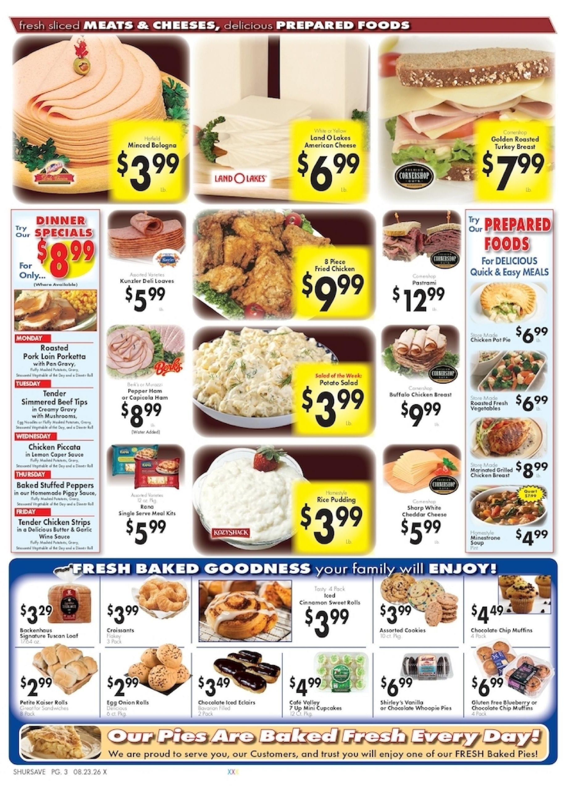 Schiel's Family Market Weekly Ad August 23 - 29, 2026