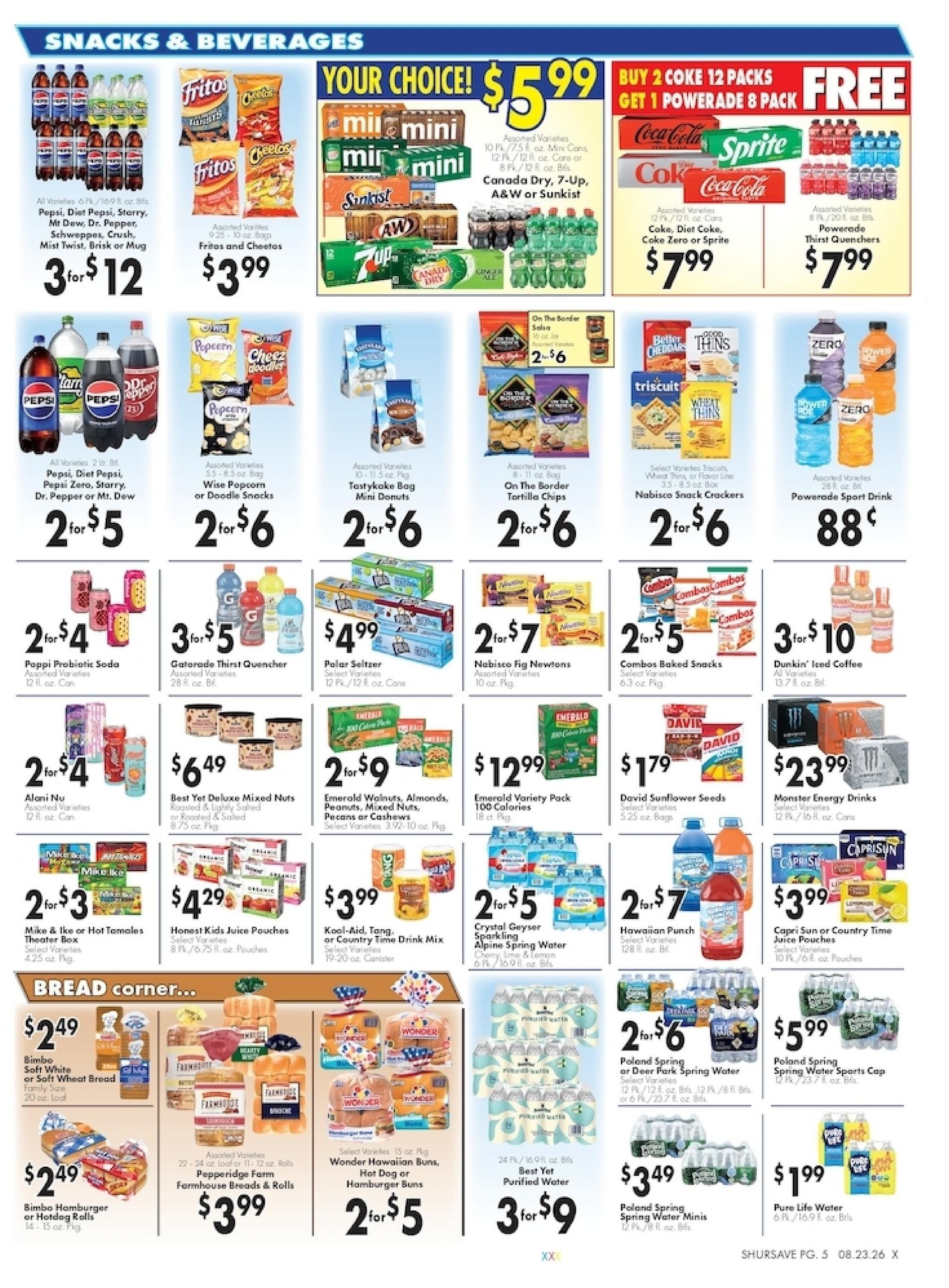 Schiel's Family Market Weekly Ad August 23 - 29, 2026