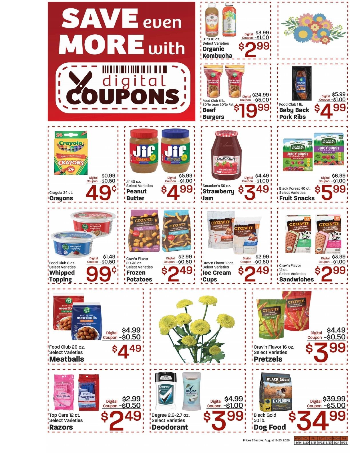 Elgin Foodtown Weekly Ad August 19 - 25, 2026