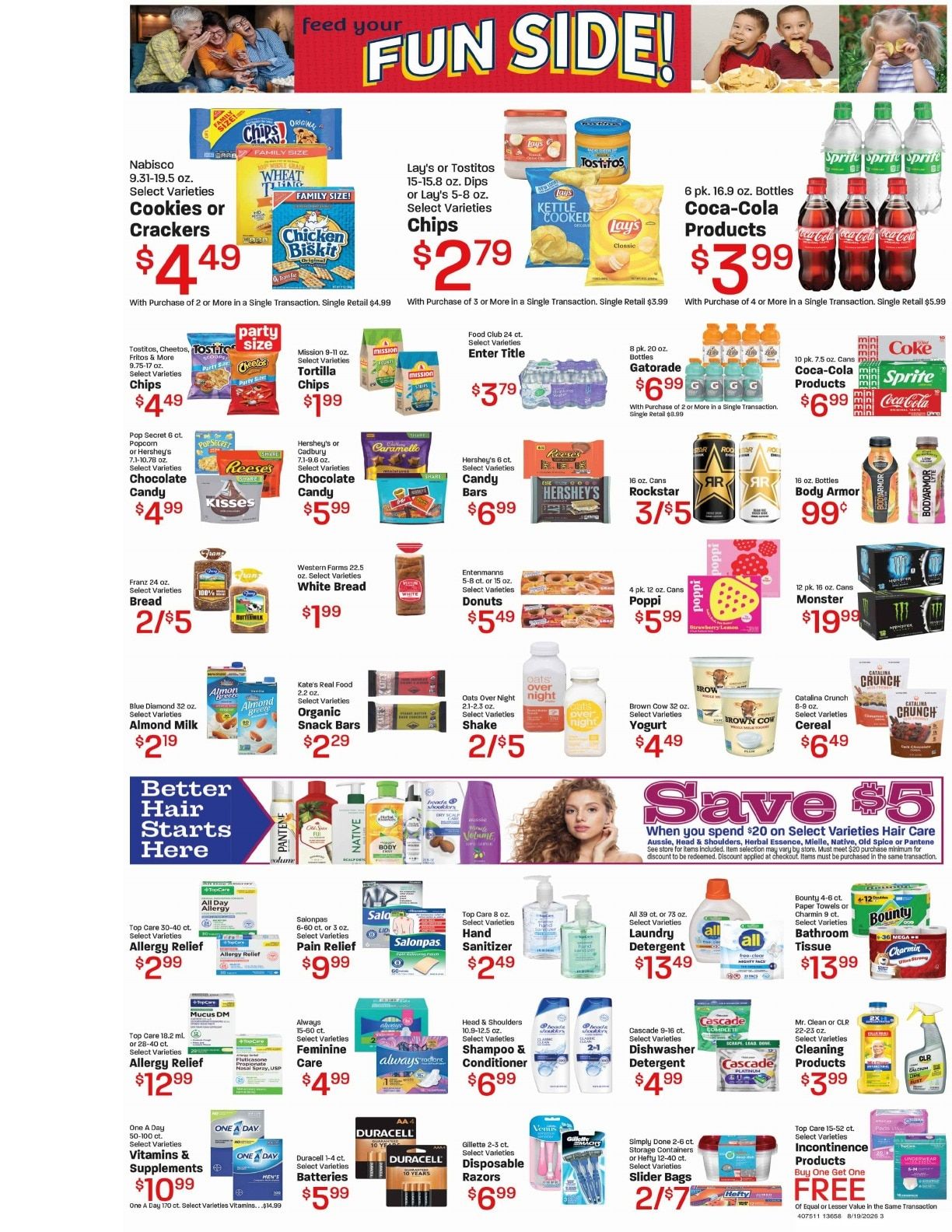 Clinton Market Weekly Ad August 19 - 25, 2026