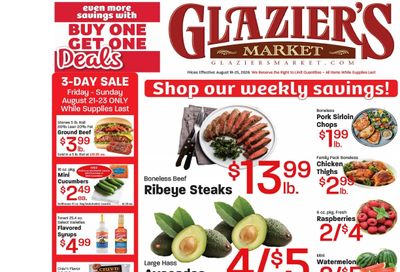Glazier's Market Weekly Ad August 19 - 25, 2026