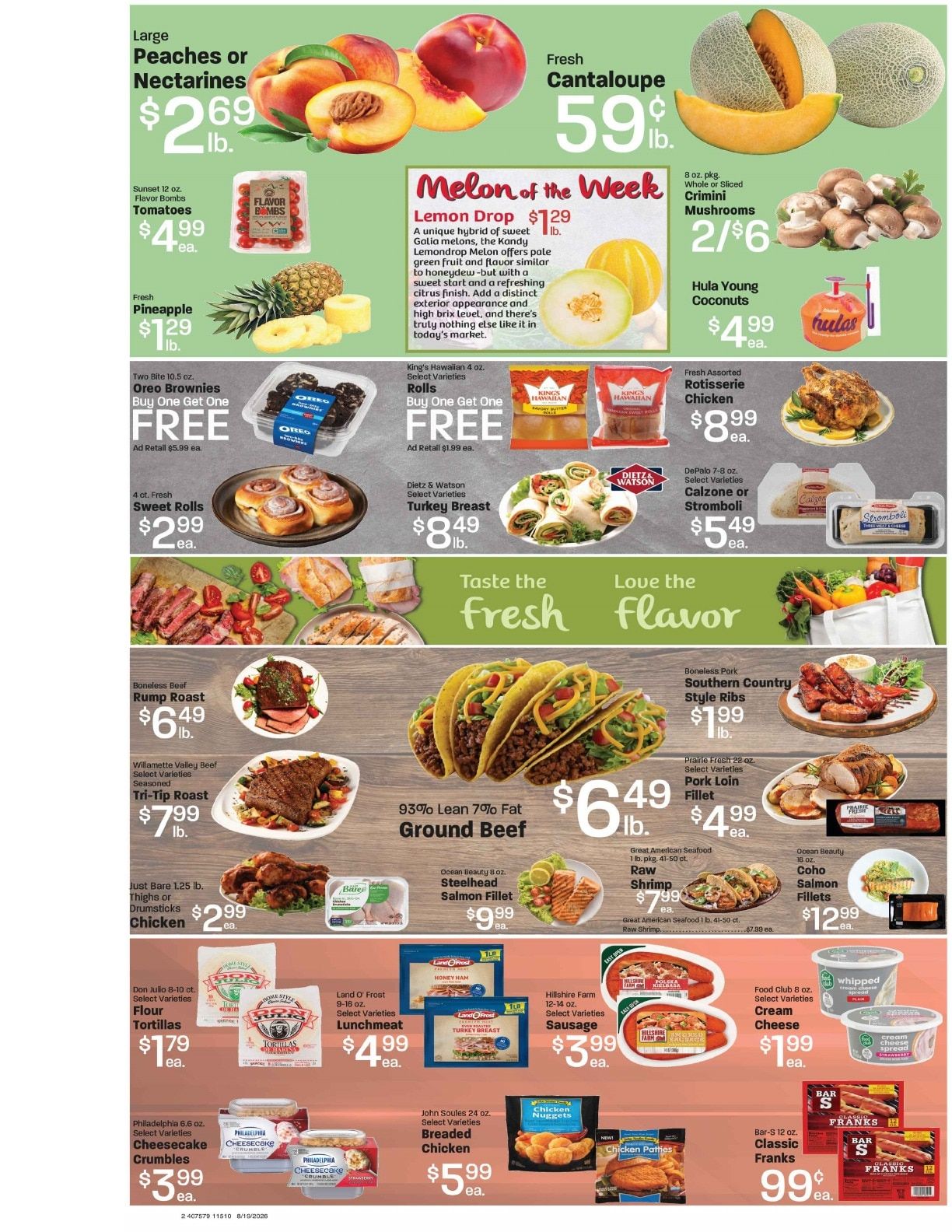 Glazier's Market Weekly Ad August 19 - 25, 2026