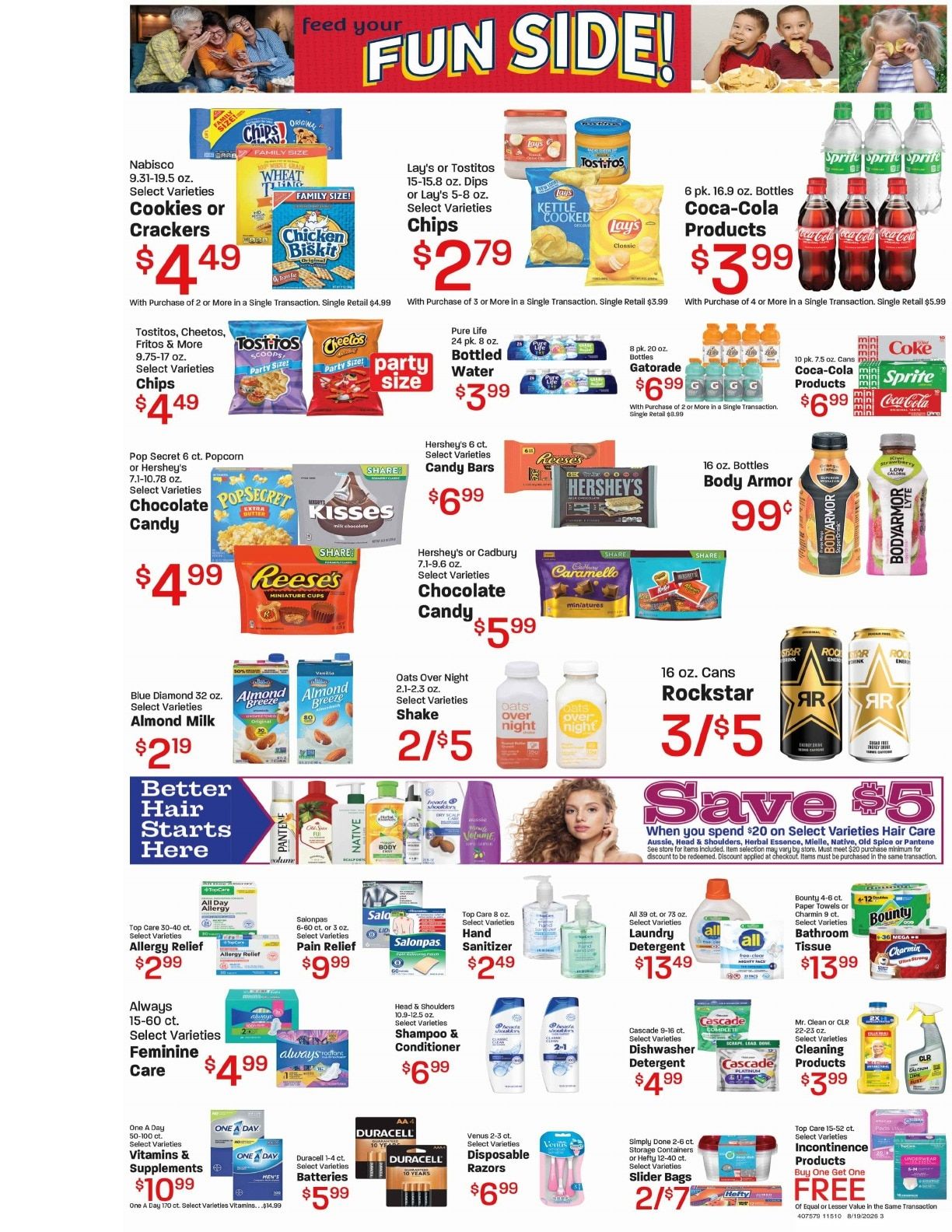Glazier's Market Weekly Ad August 19 - 25, 2026