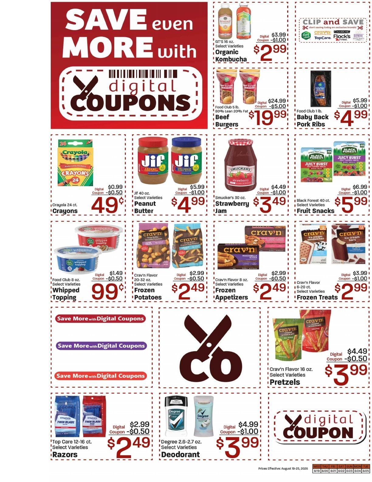 Glazier's Market Weekly Ad August 19 - 25, 2026