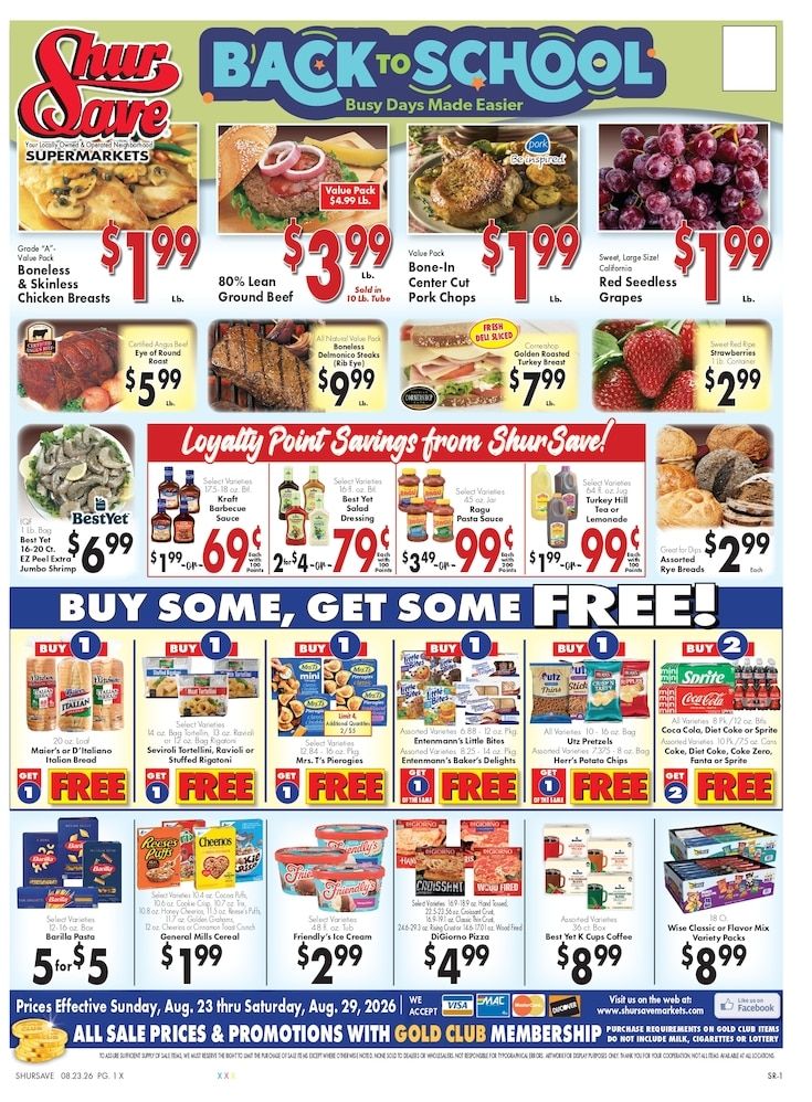 Carone's Freeland Weekly Ad August 23 - 29, 2026