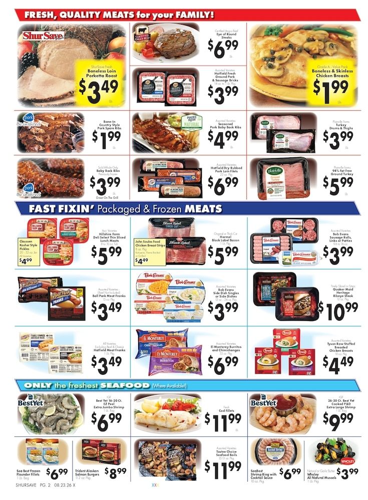 Carone's Freeland Weekly Ad August 23 - 29, 2026