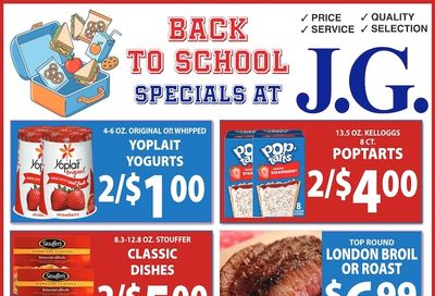 J.G. Food Warehouse Weekly Ad August 17 - 23, 2026
