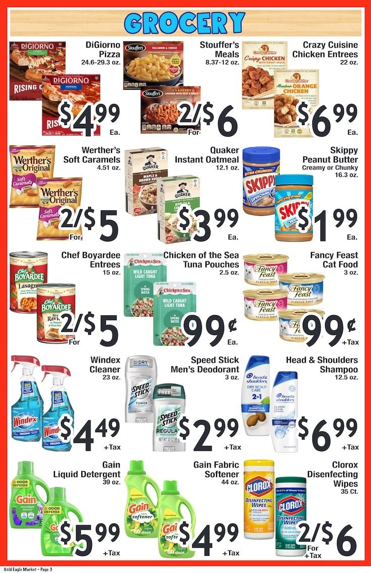 Gold Eagle Market Weekly Ad August 26 - September 1, 2026