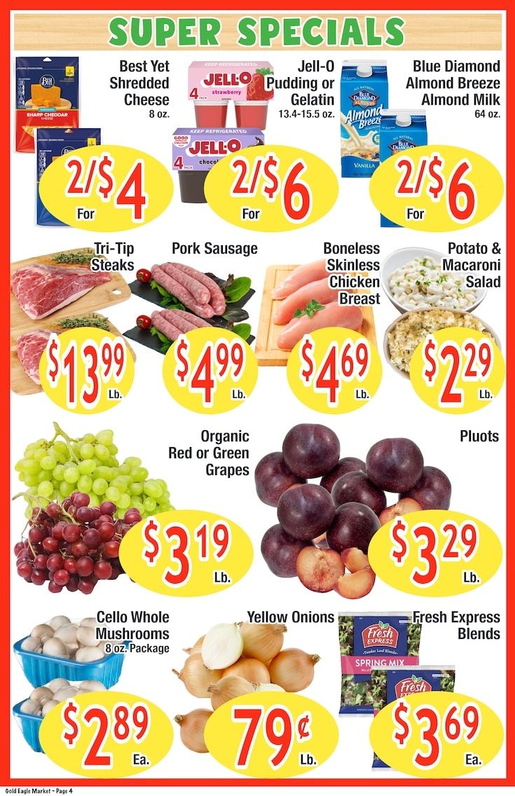 Gold Eagle Market Weekly Ad August 26 - September 1, 2026